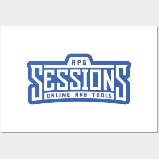 RPG Sessions Logo Posters and Art